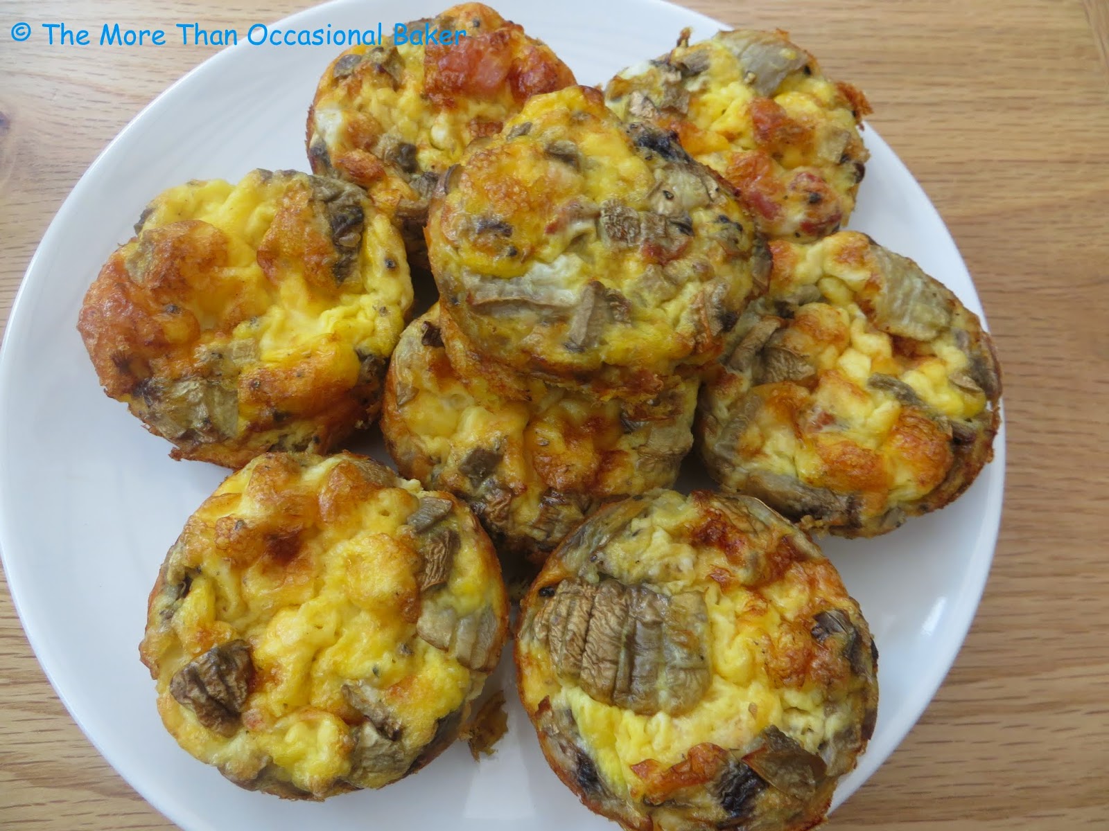 The more than occasional baker Bacon, mushroom and sun dried tomato