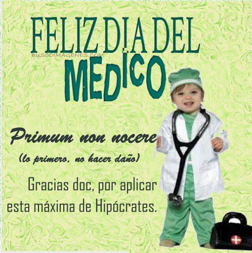 Feliz día del médico, frases con imágenes | Busco imagenes