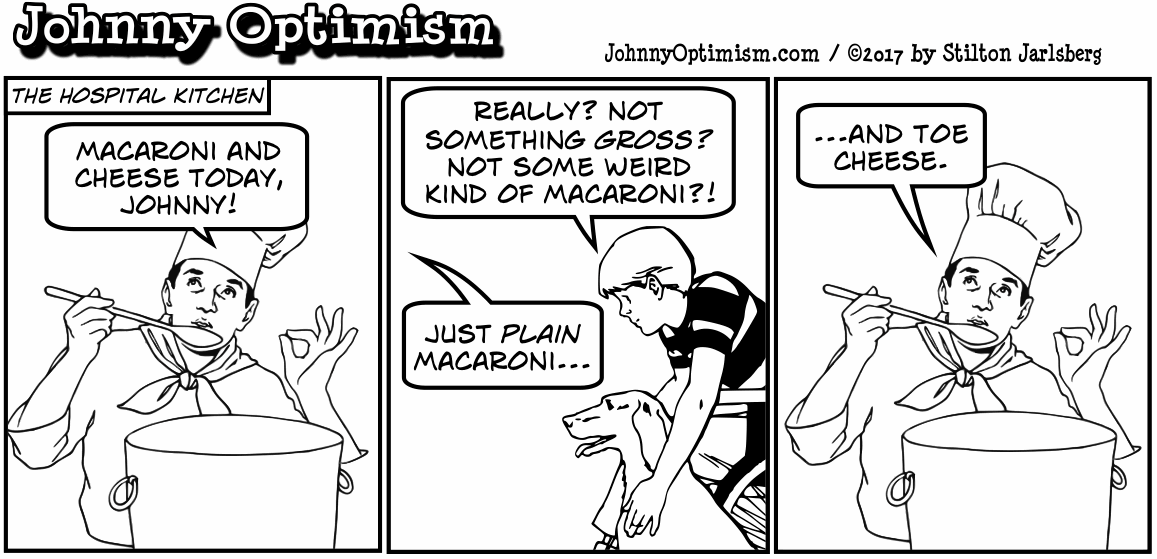 Johnny Optimism Macaroni