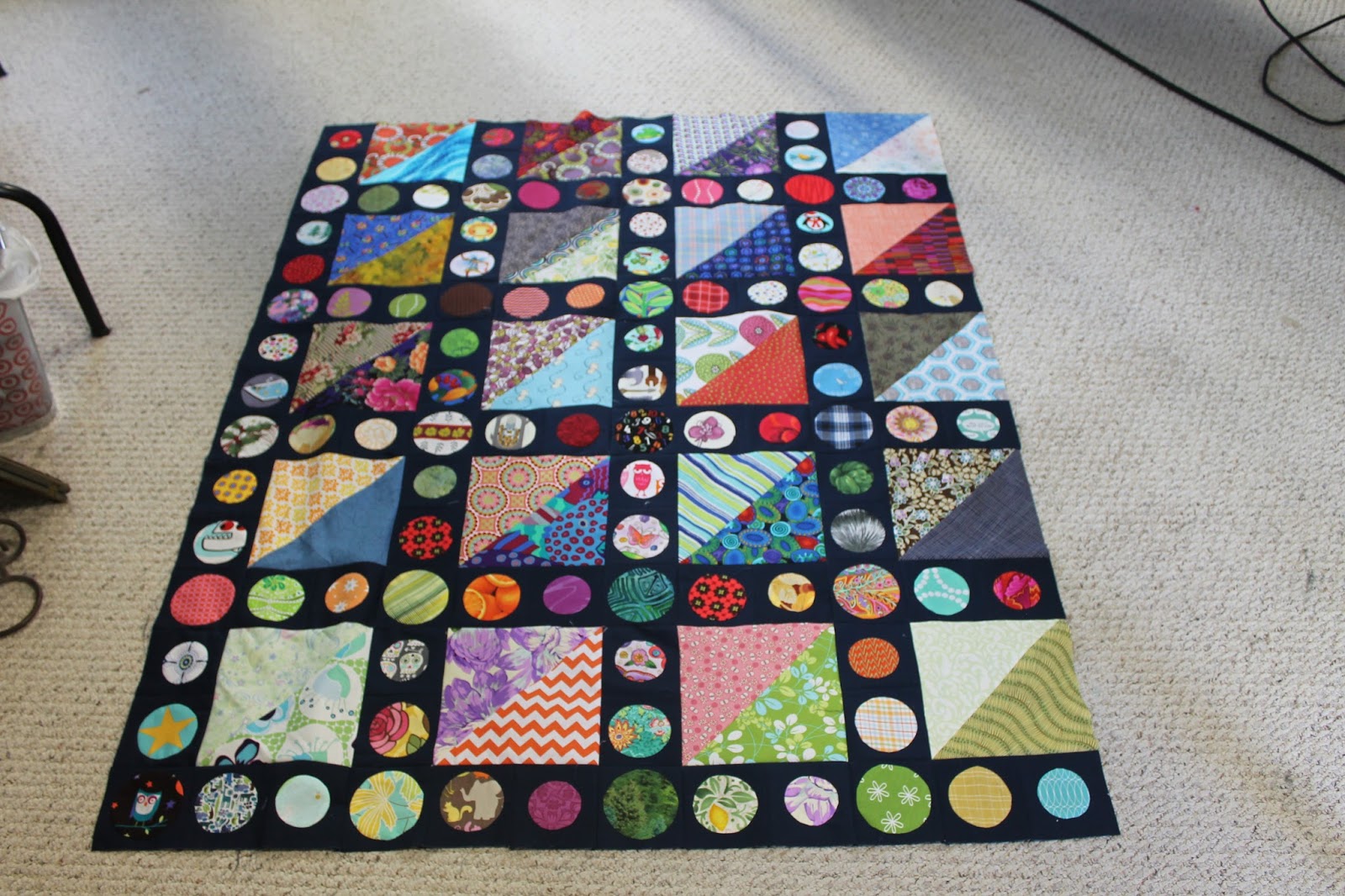 Quilting is more fun than Housework... Quilty 365 Finished Flimsy OMG