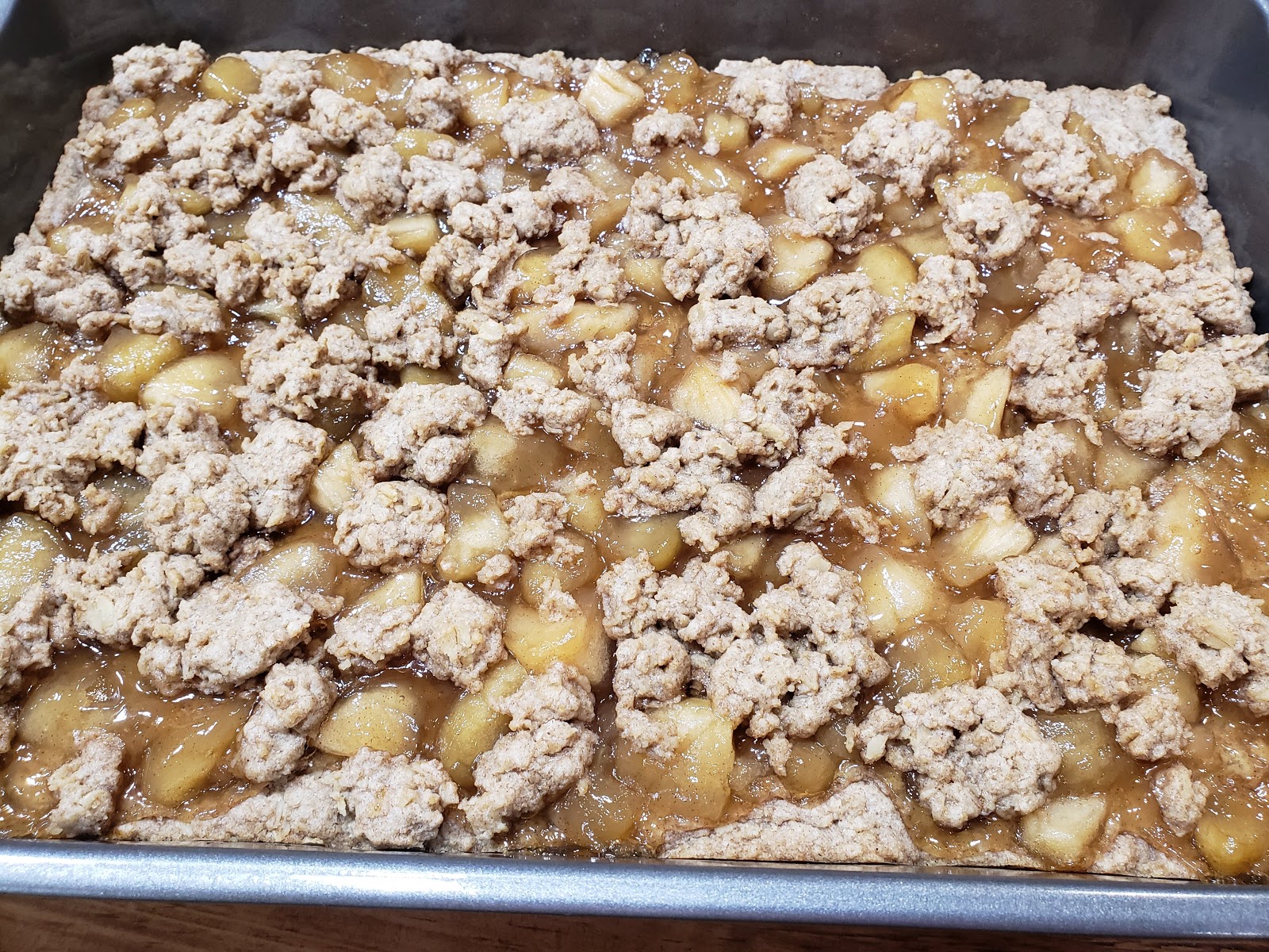 My Patchwork Quilt CINNAMON APPLE PIE BARS