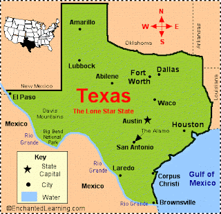 Texas Map