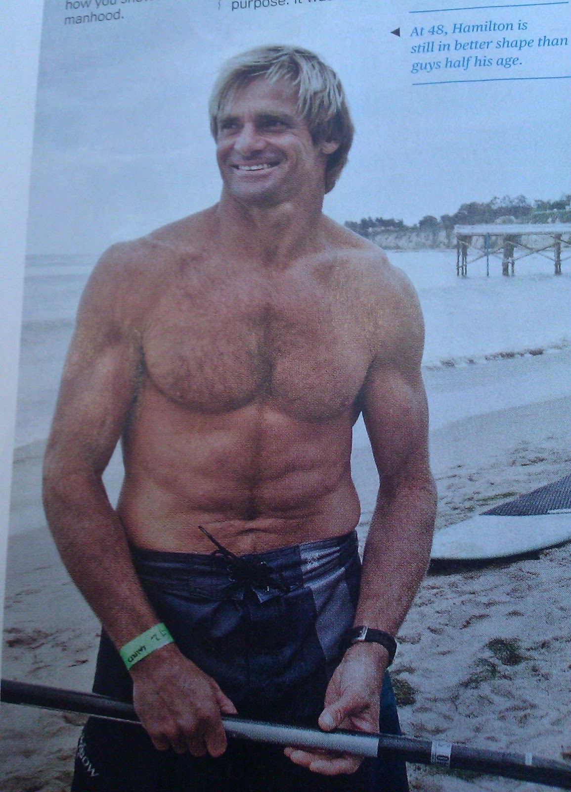 Hairy Chested Blonds Laird Hamilton