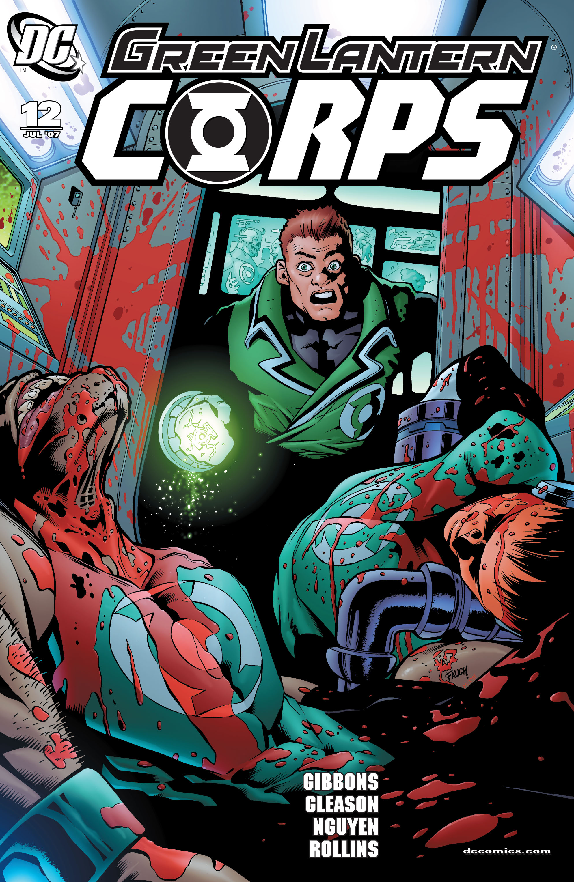Read online Green Lantern Corps (2006) comic -  Issue #12 - 1