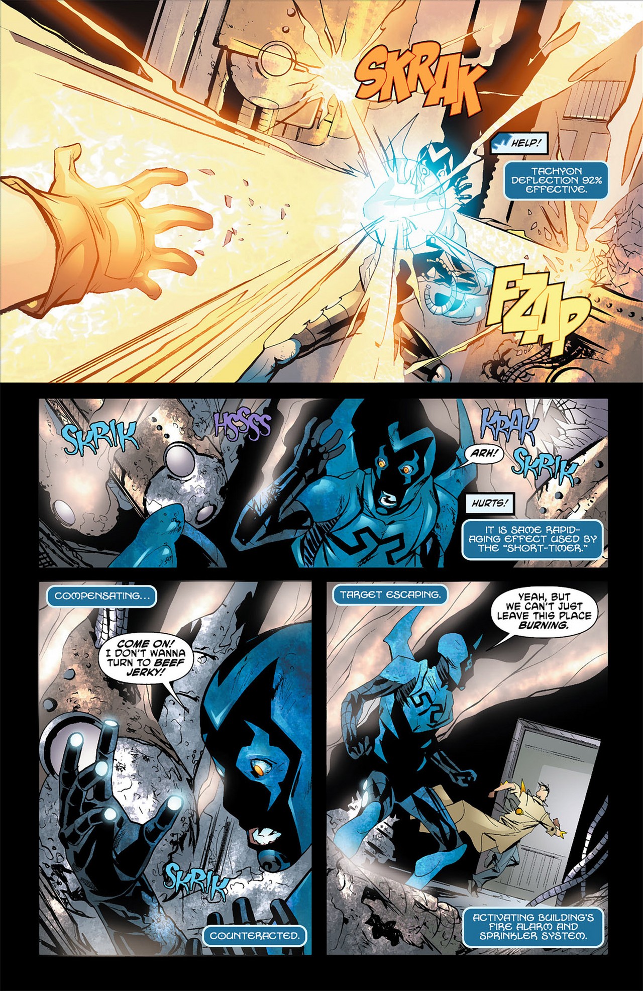 Read online Blue Beetle (2011) comic -  Issue #8 - 17