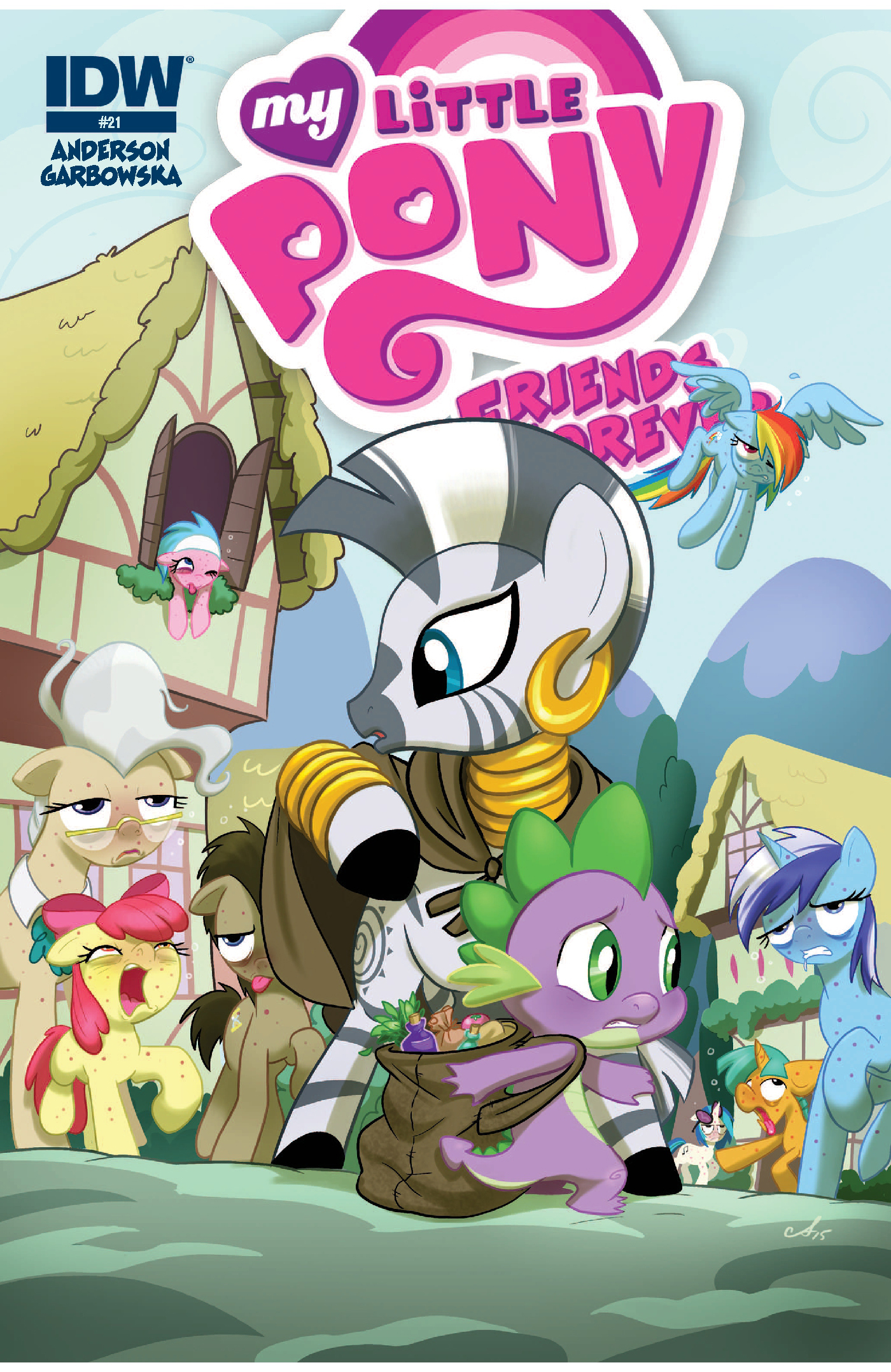 Read online My Little Pony: Friends Forever comic -  Issue #21 - 1