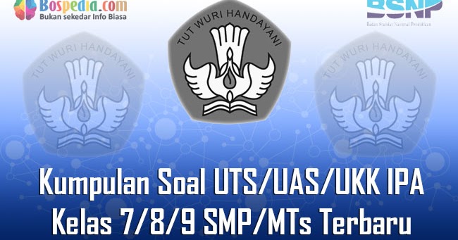 Lengkap Kumpulan Soal Uts Uas Ukk Ipa Kelas 7 8 9 Smp Mts Terbaru Dan Terupdate Bospedia