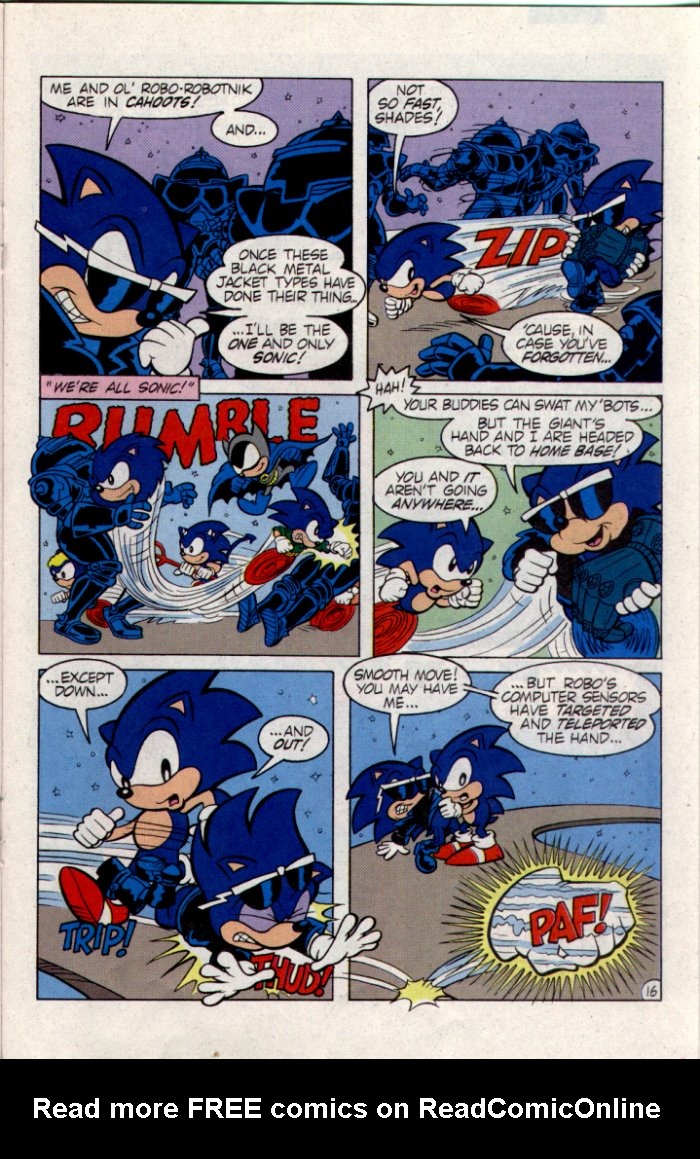 Read online Sonic The Hedgehog comic -  Issue #19 - 17