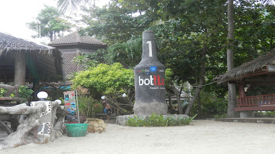 Koh Phangan bottle beach