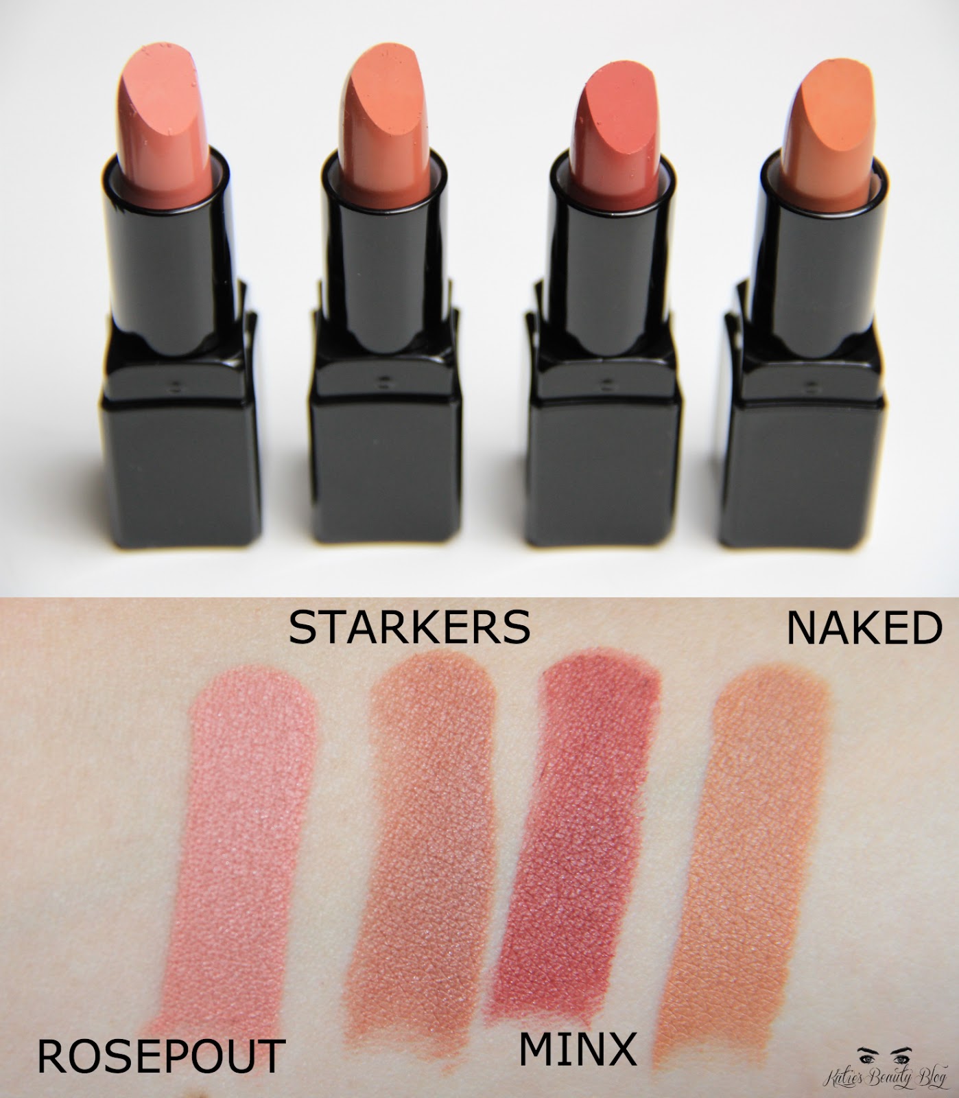 REVIEW & SWATCHES: Illamasqua Glamore Nude Lipstick! 