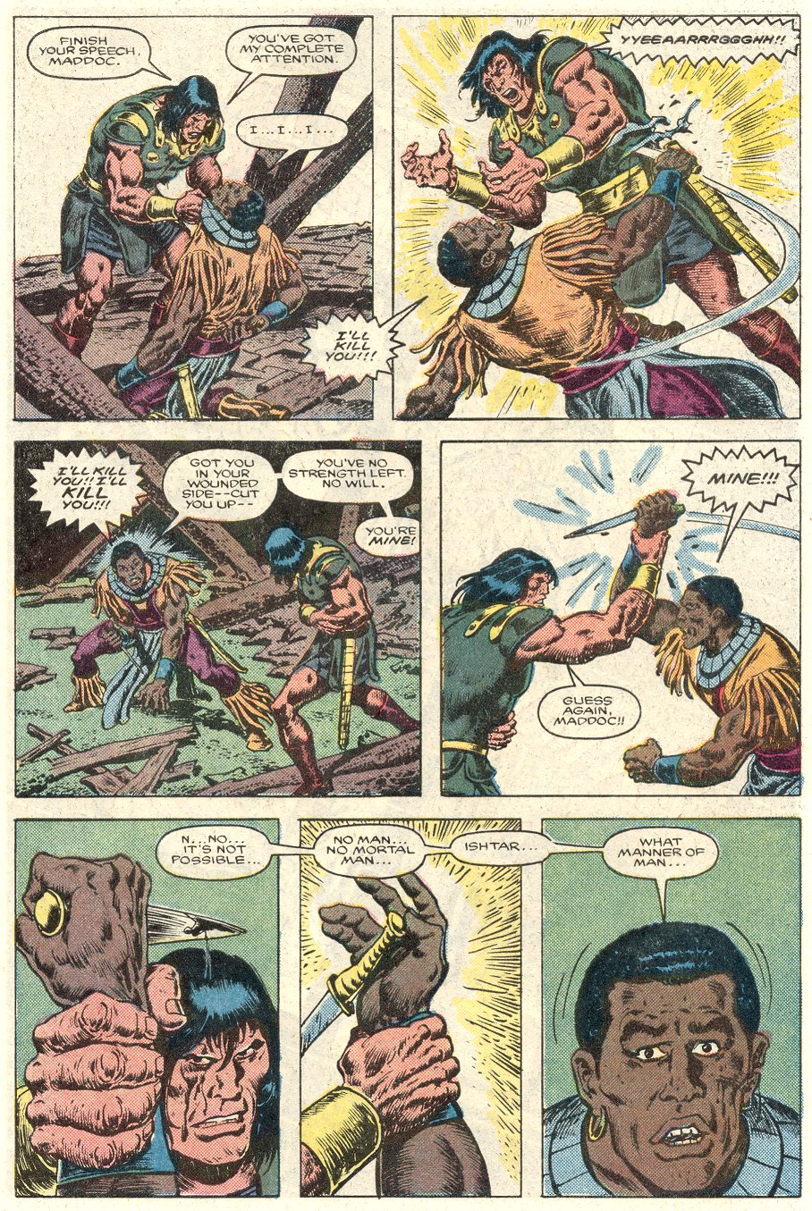 Conan the Barbarian (1970) Issue #184 #196 - English 20