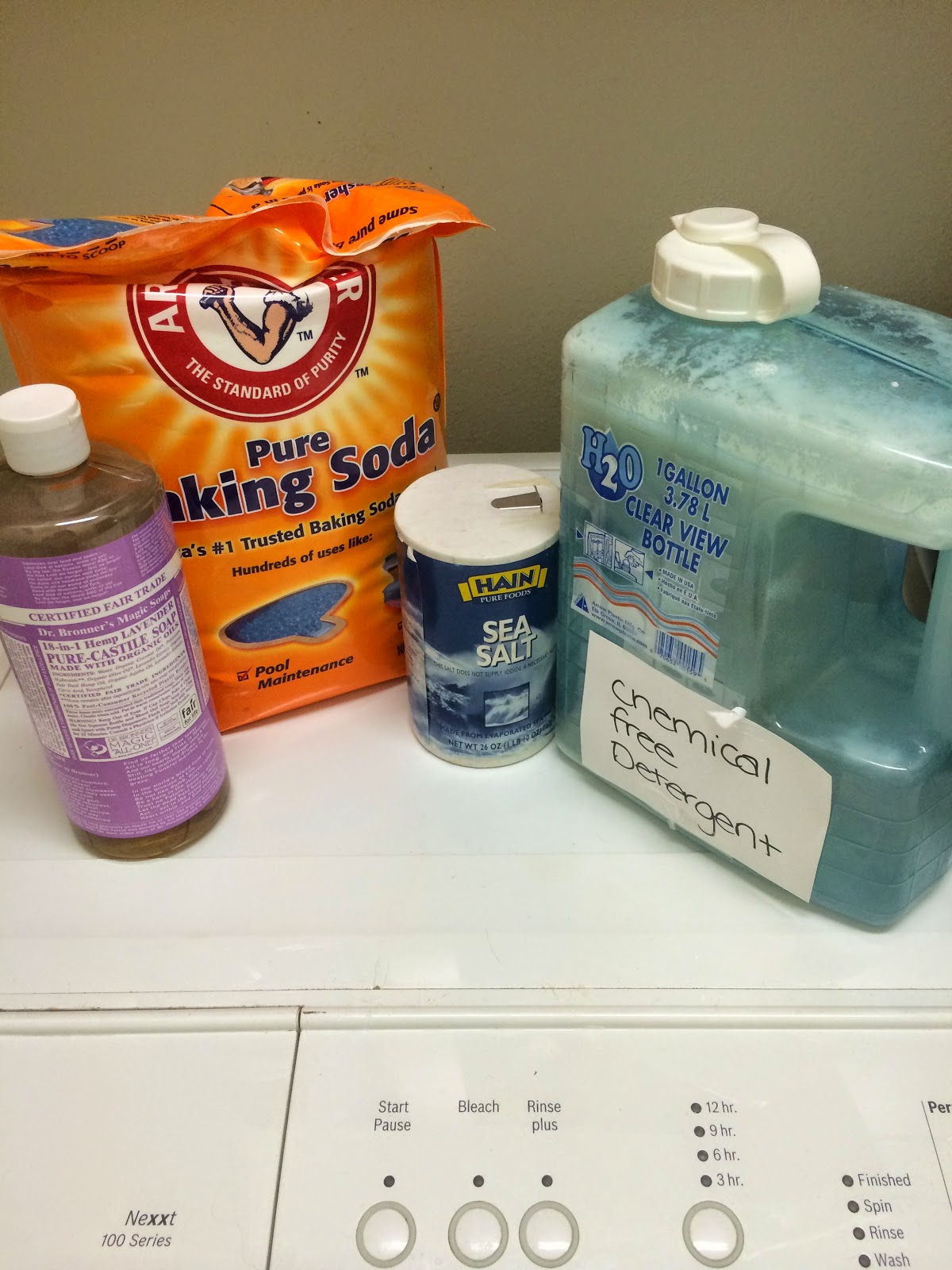 DIY Chemical Free Laundry Detergent Only 3 Ingredients!