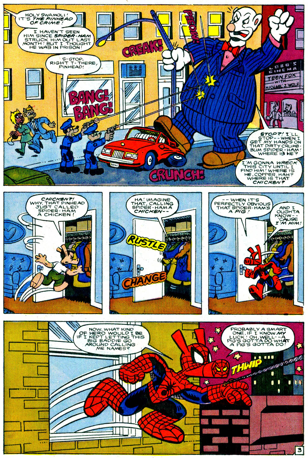 Read online Peter Porker, The Spectacular Spider-Ham comic -  Issue #13 - 4