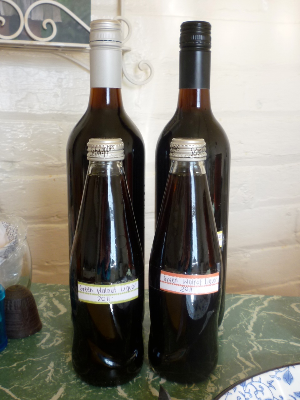 Kate Ward Green Walnut Liquor & Winter Sunshine