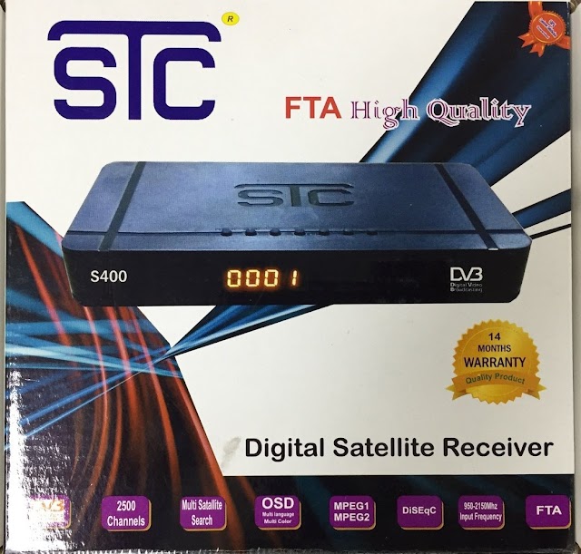 STC S-400 DVB-S, SD FTA Satellite Receiver- Reviews, Price and Specifications