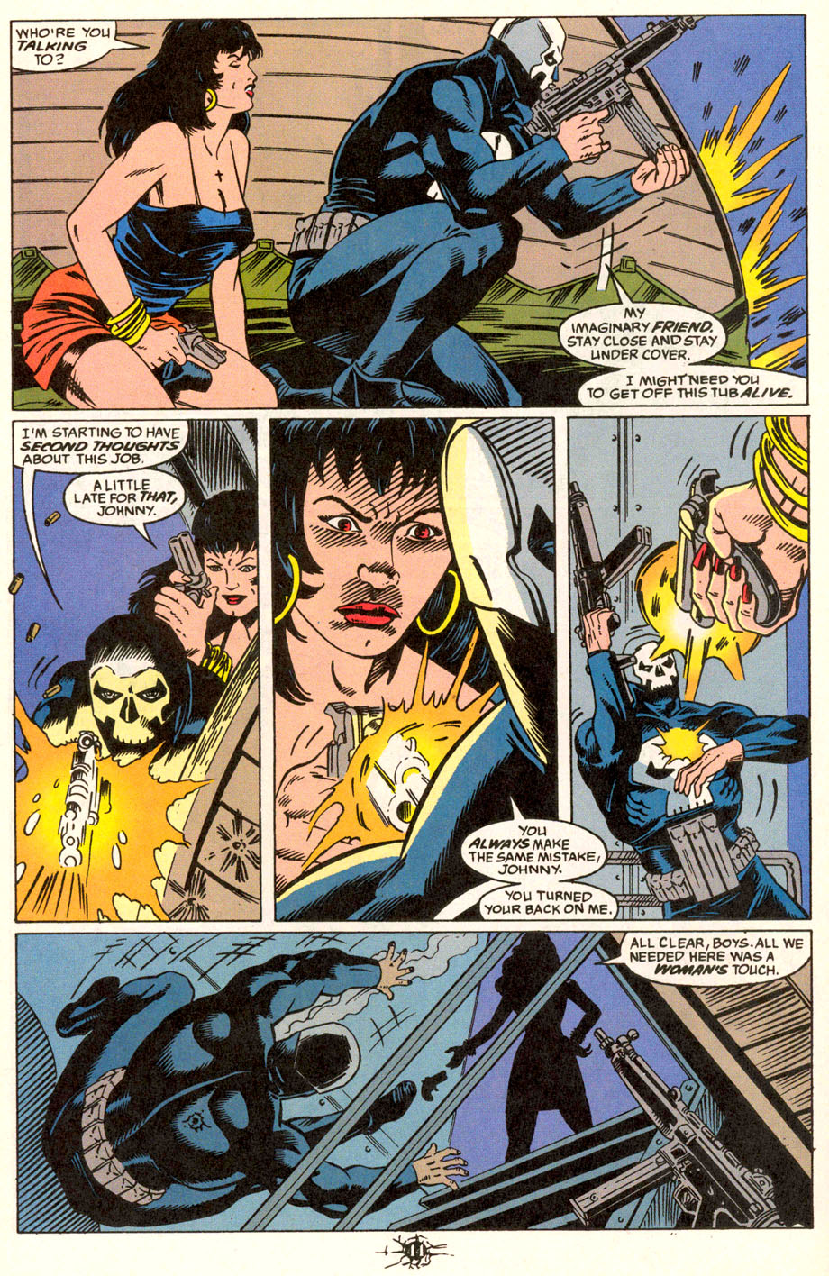 Read online The Punisher (1987) comic -  Issue #100 - The Cage - 39