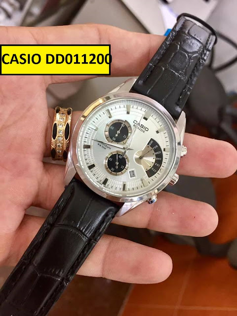 Đồng hồ dây da Casio DD011200