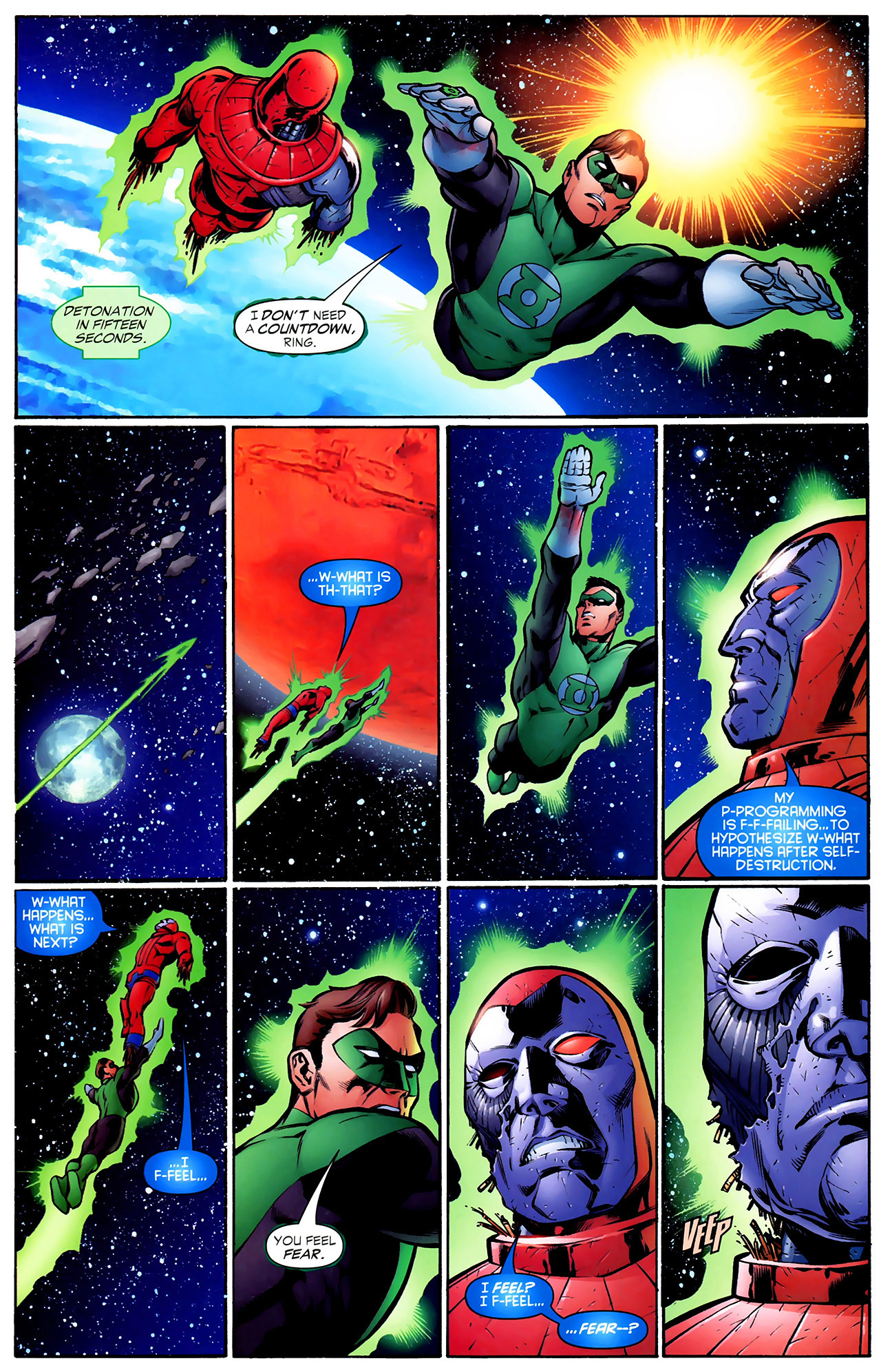 Read online Green Lantern (2005) comic -  Issue #3 - 16