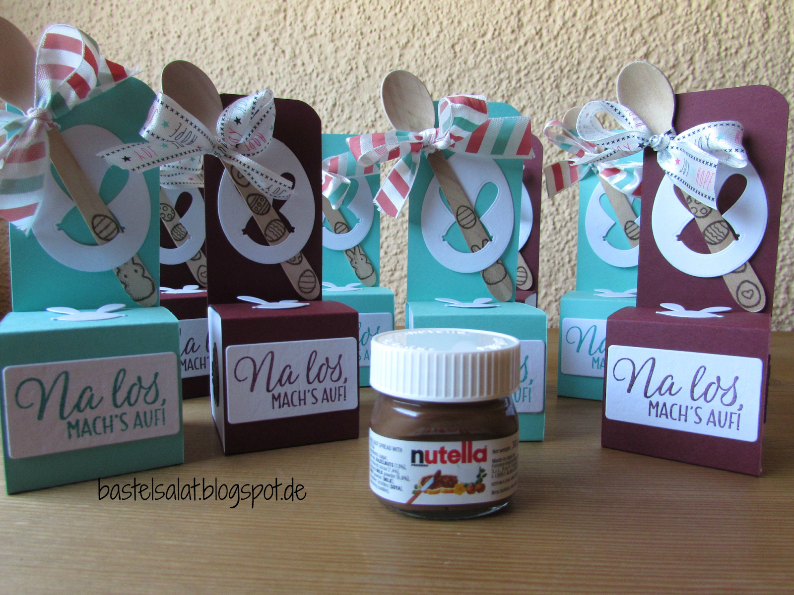 Mini Nu… süß verpackt – bastelsalat