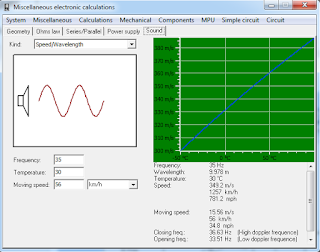 Screenshot 1 : MiscElectronic Calculations