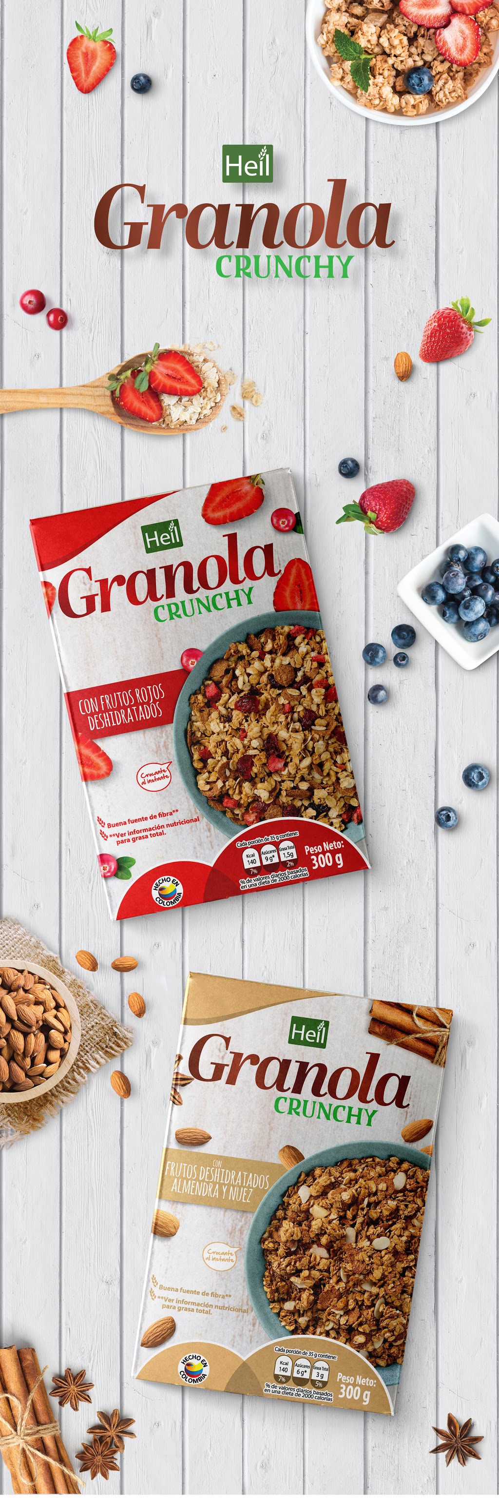 Granola Crunchy Packaging Of The World