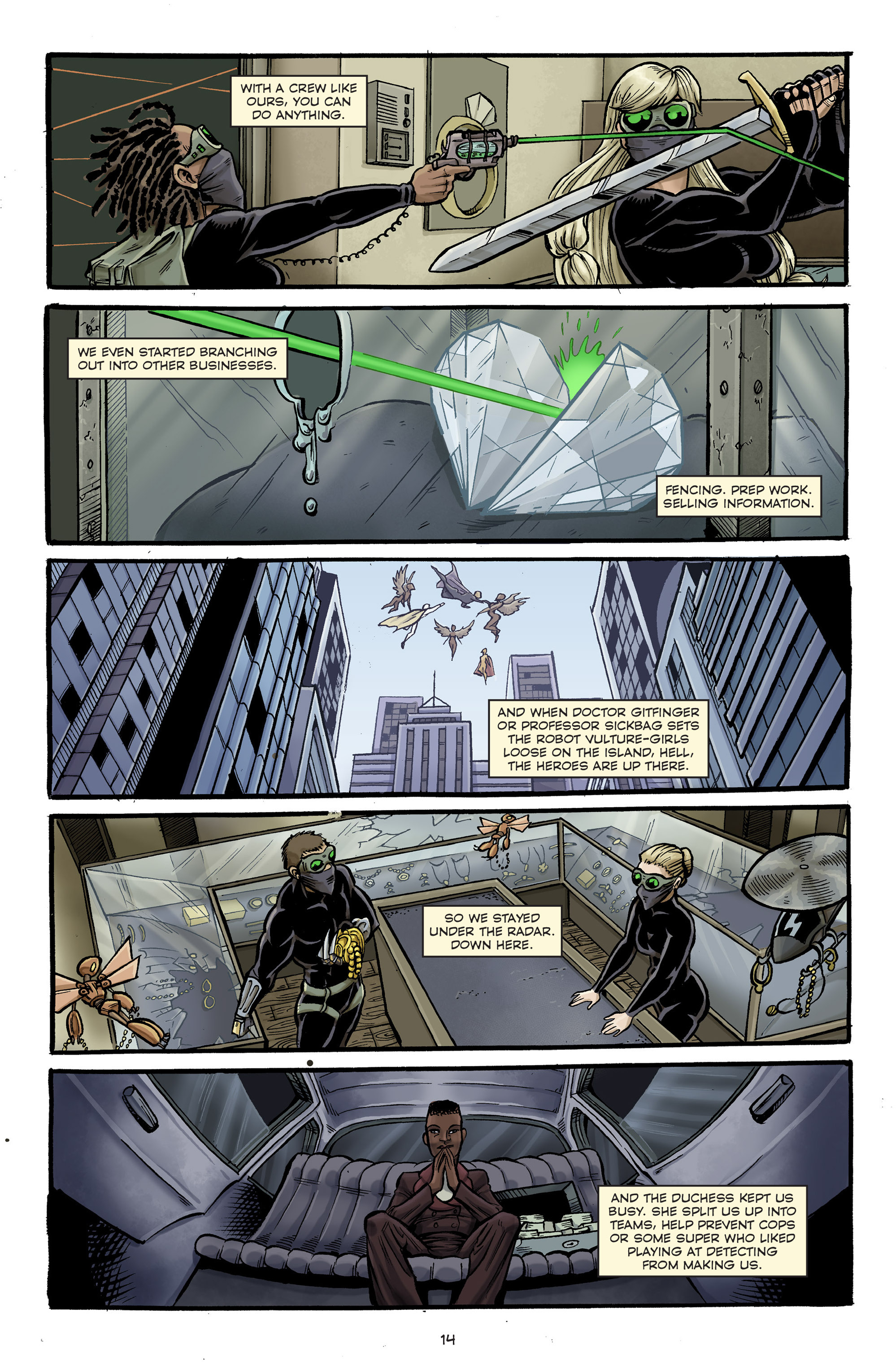 Read online Unmasked comic -  Issue #2 - 16