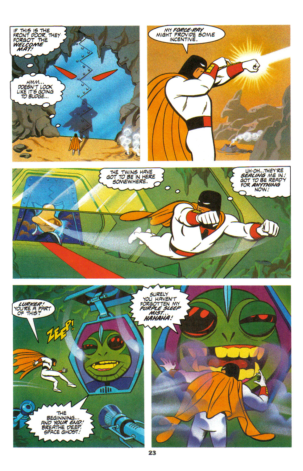 Read online Space Ghost (1987) comic -  Issue # Full - 25