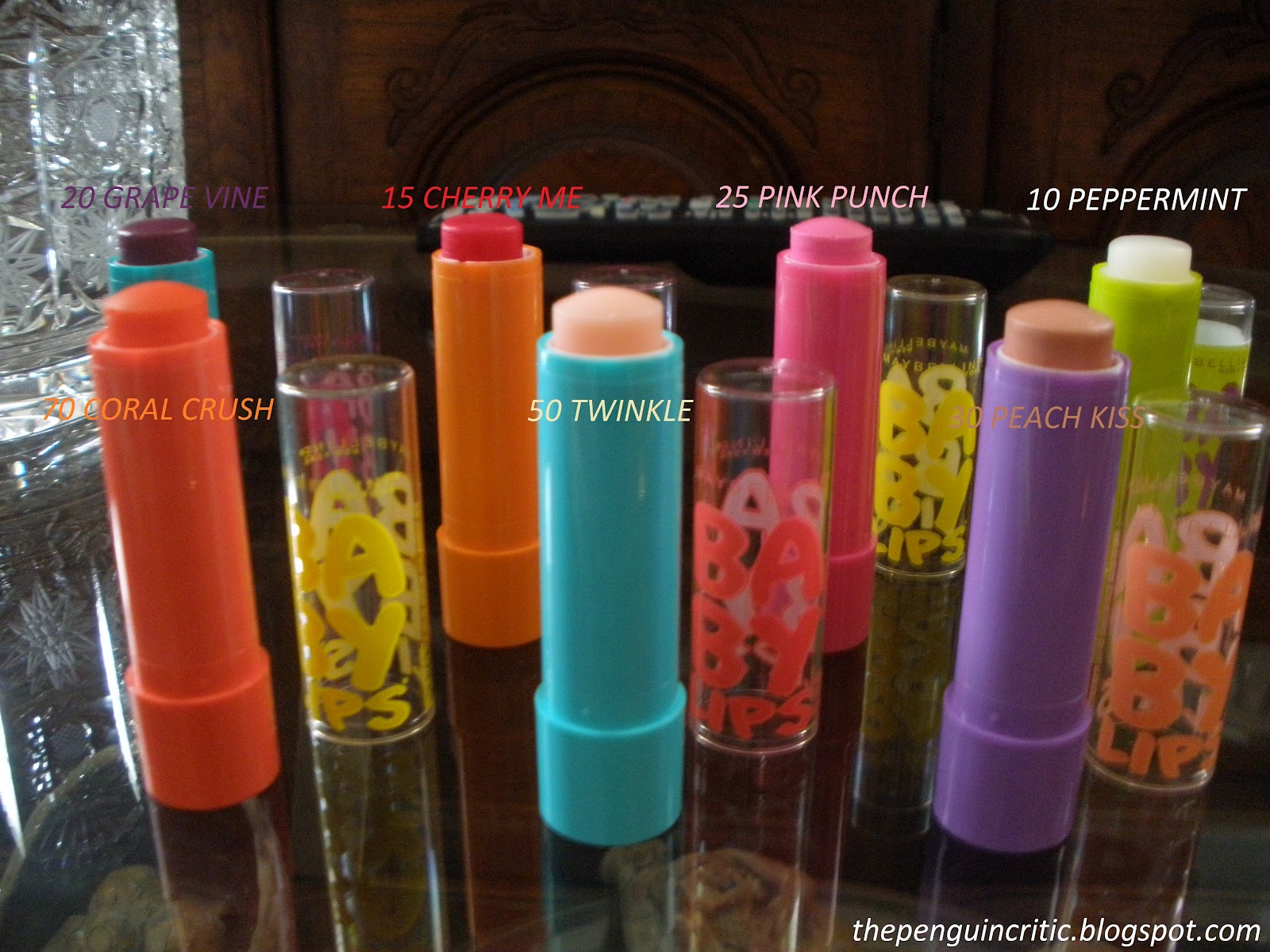 The Penguin Critic: Lips: Maybelline Baby Lips (Permanent & Limited ...