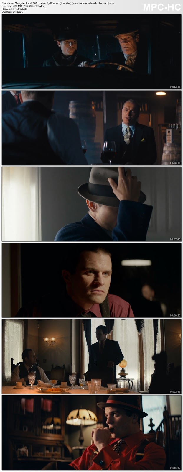 Capturas de la película.