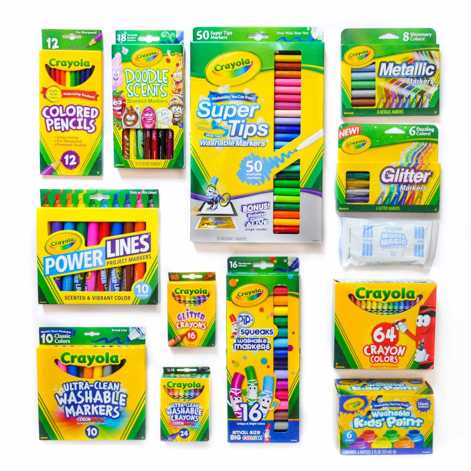 Top 10 Crayola Back to School Supplies Jenny's Crayon Collection