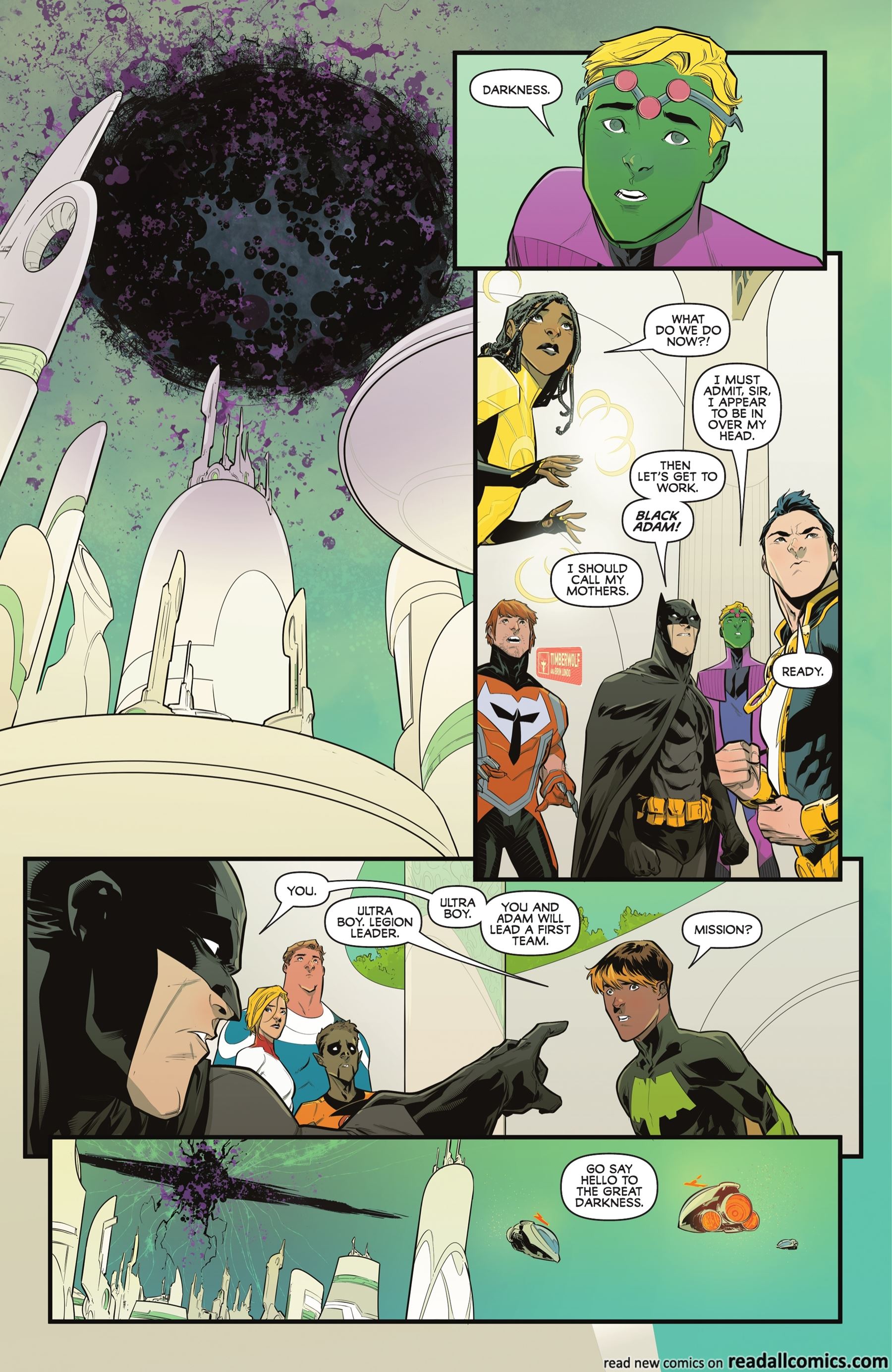 Justice League vs. the Legion of Super-Heroes Vol. 1 chapter 2 page 15