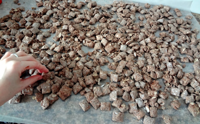 The BEST Puppy Chow (AKA Muddy Buddies)