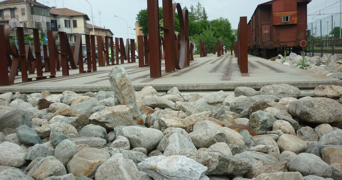 Elio Varutti: Memoriale della deportazione ebraica a Borgo S. Dalmazzo, Cuneo