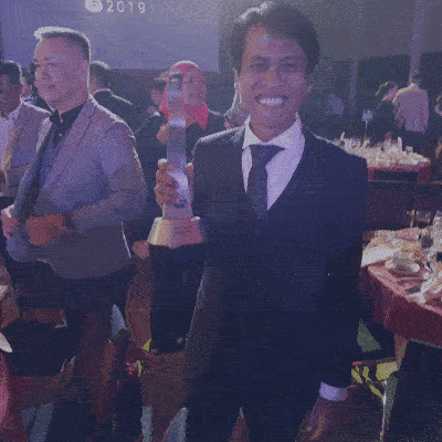 Amerul Affendi Dan Nam Ron Menang Anugerah Di AIFFA 2019 Untuk Filem One Two Jaga
