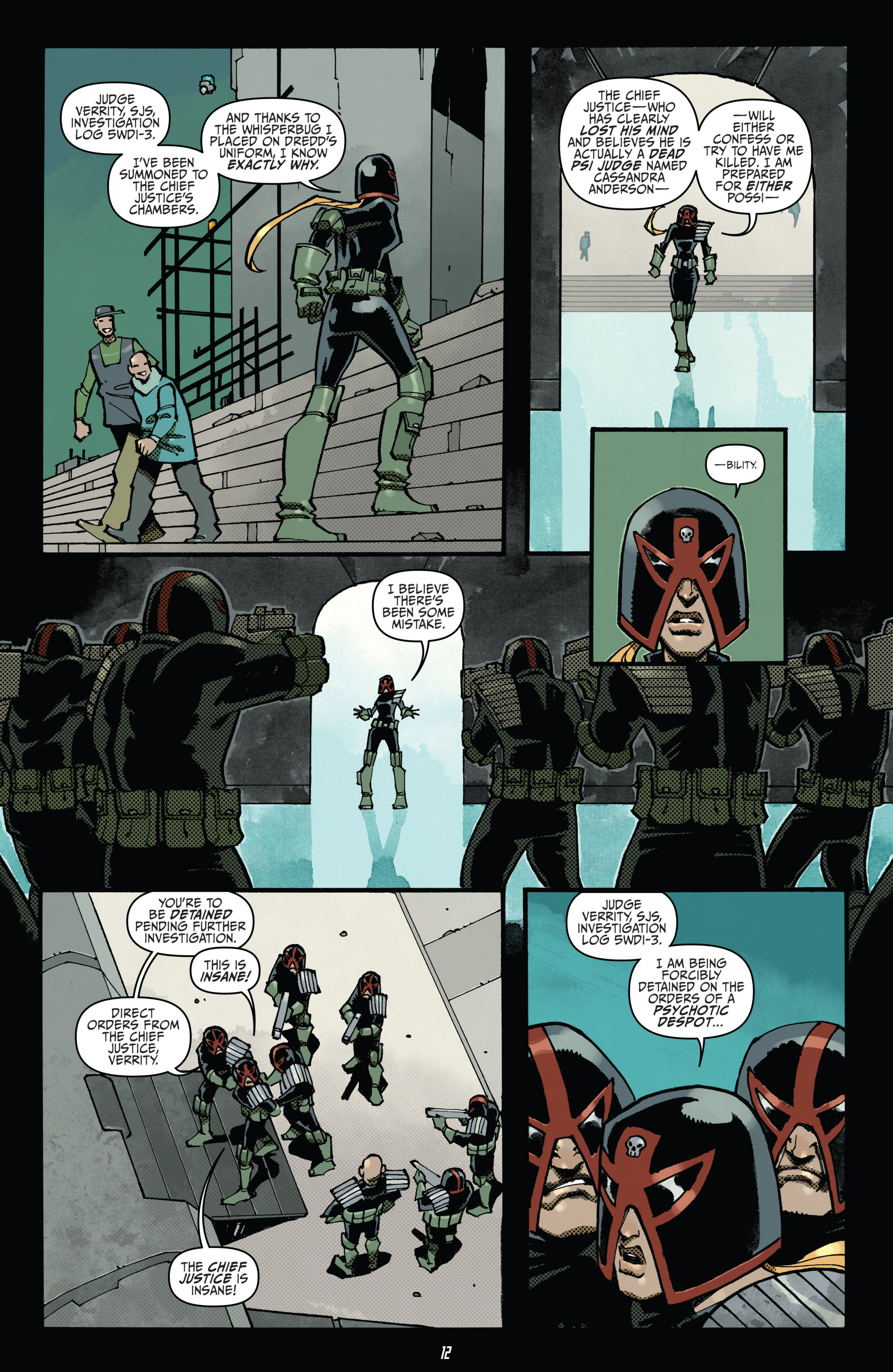 Read online Judge Dredd (2012) comic -  Issue #29 - 14