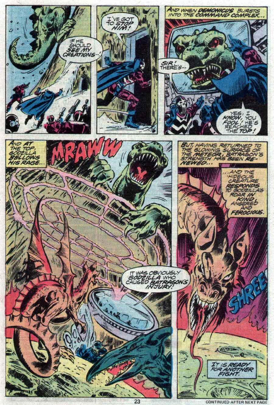 Read online Godzilla (1977) comic -  Issue #4 - 14