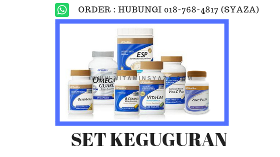 set keguguran shaklee