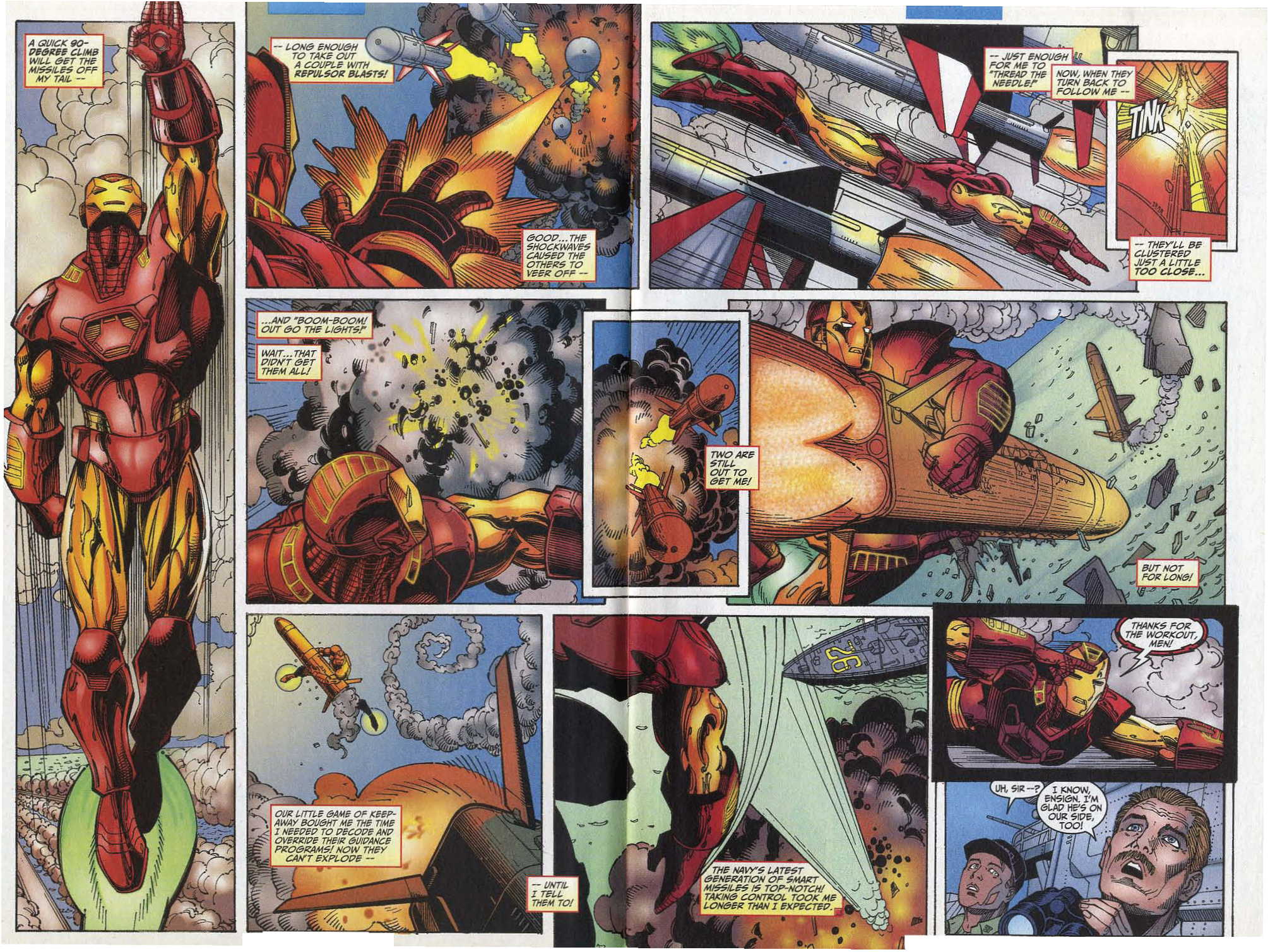 Read online Iron Man (1998) comic -  Issue #15 - 4