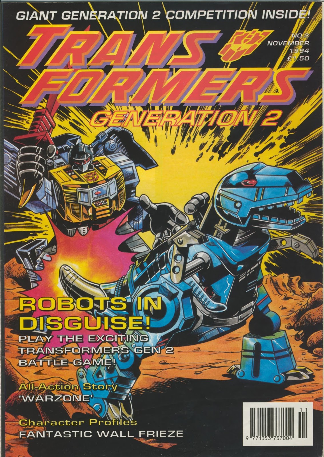 Boys Adventure Comics Transformers Generation 2 (issue 2)
