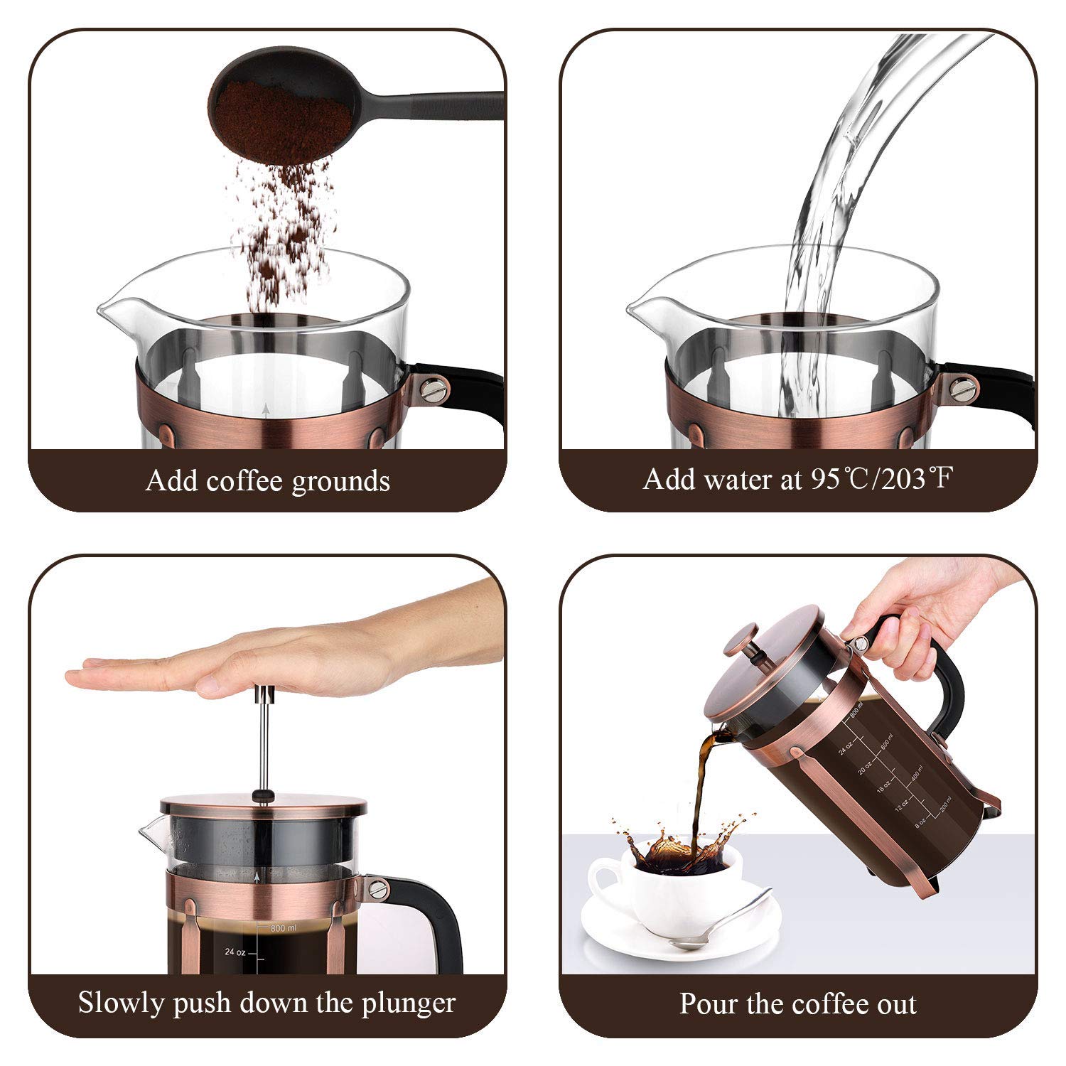 Stainless Steel Coffee Press