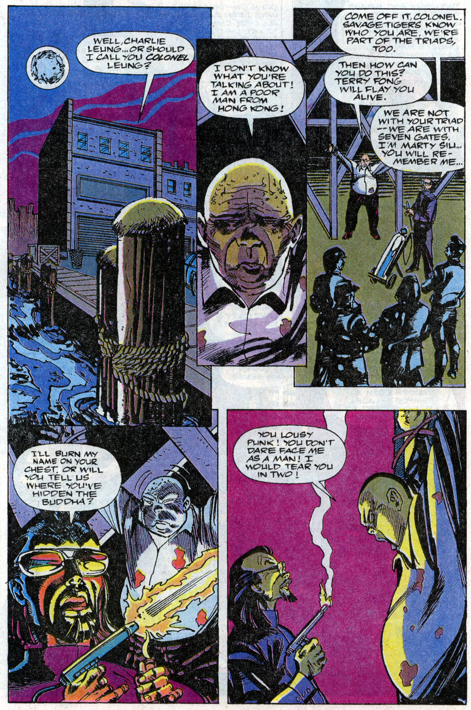 Read online The Punisher (1987) comic -  Issue #51 - Golden Buddha - 11