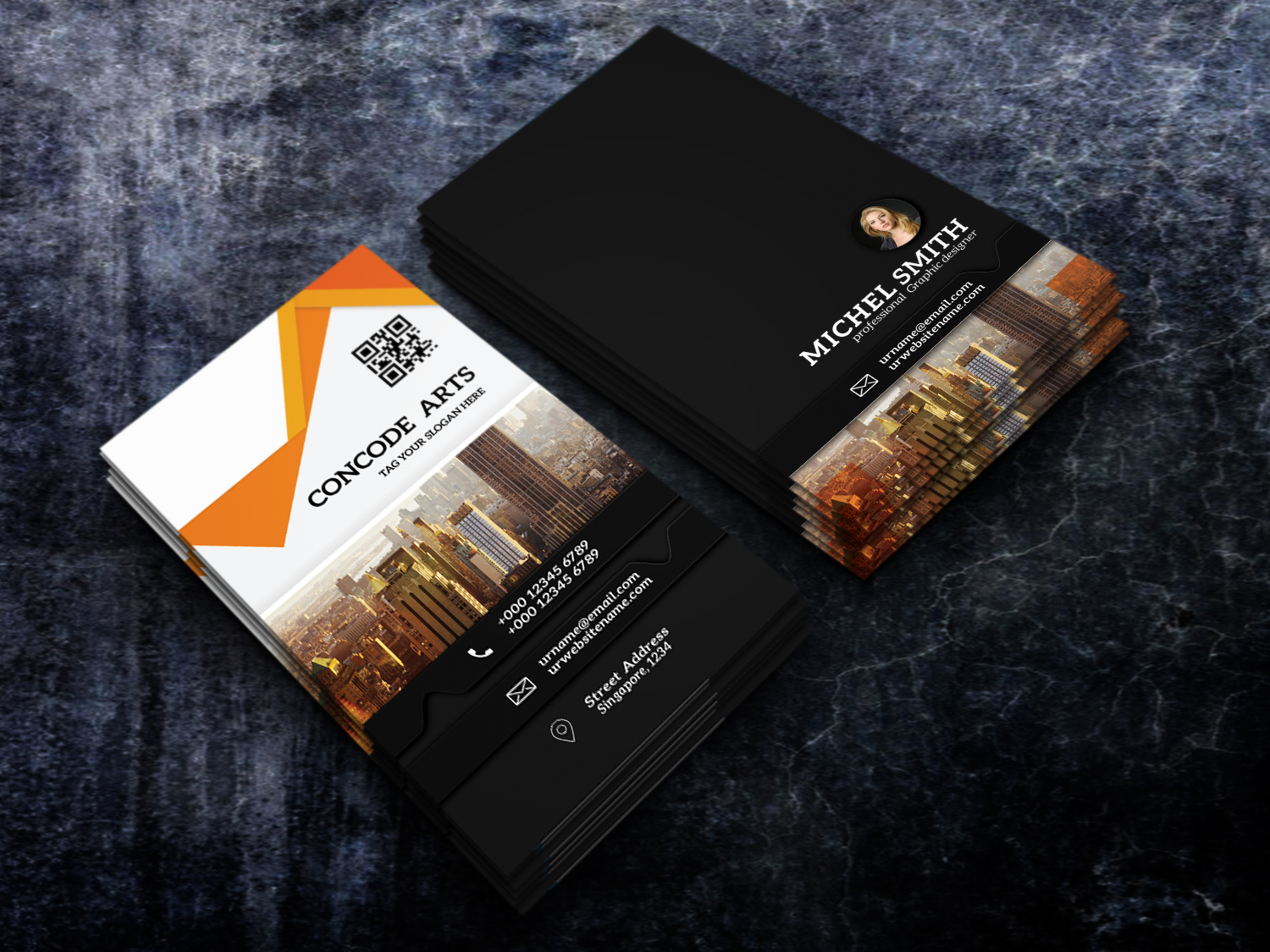 Free Download Professional Building Construction Business Cards Vol 137 Professional Business Card Templates