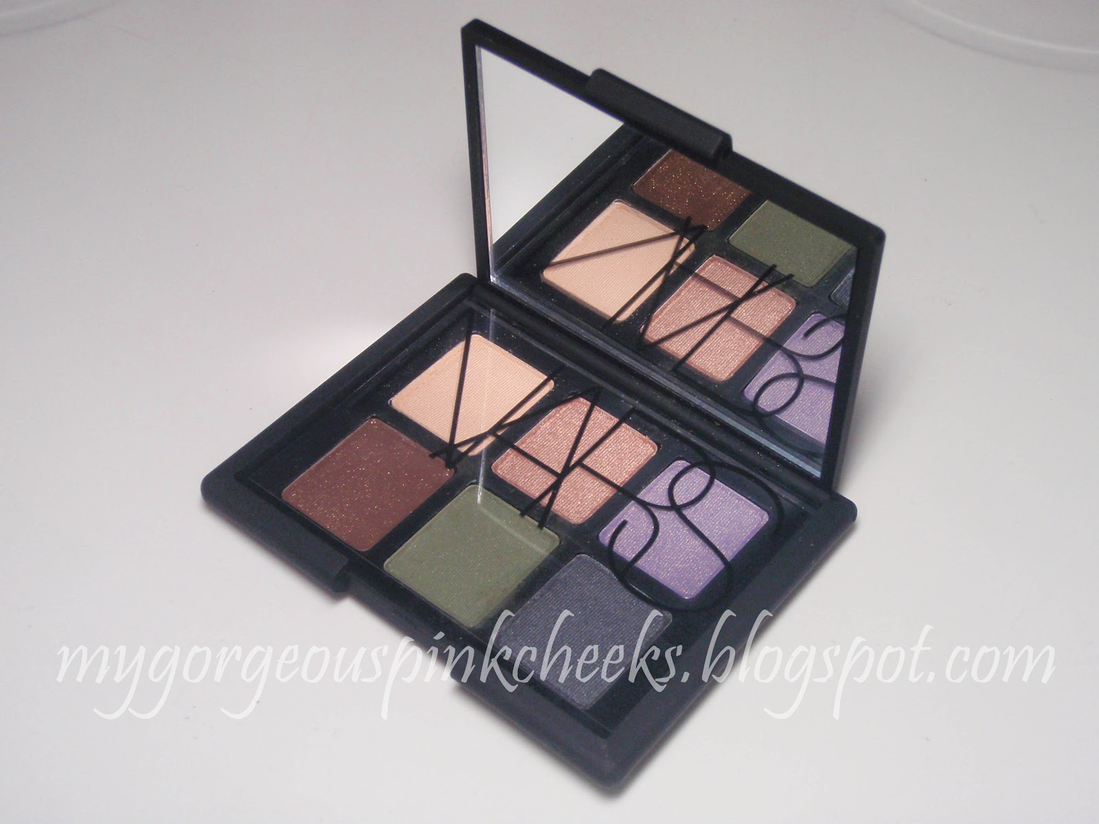 NARS Make Up Your Mind Eye Shadow Palette + Swatches My Pink