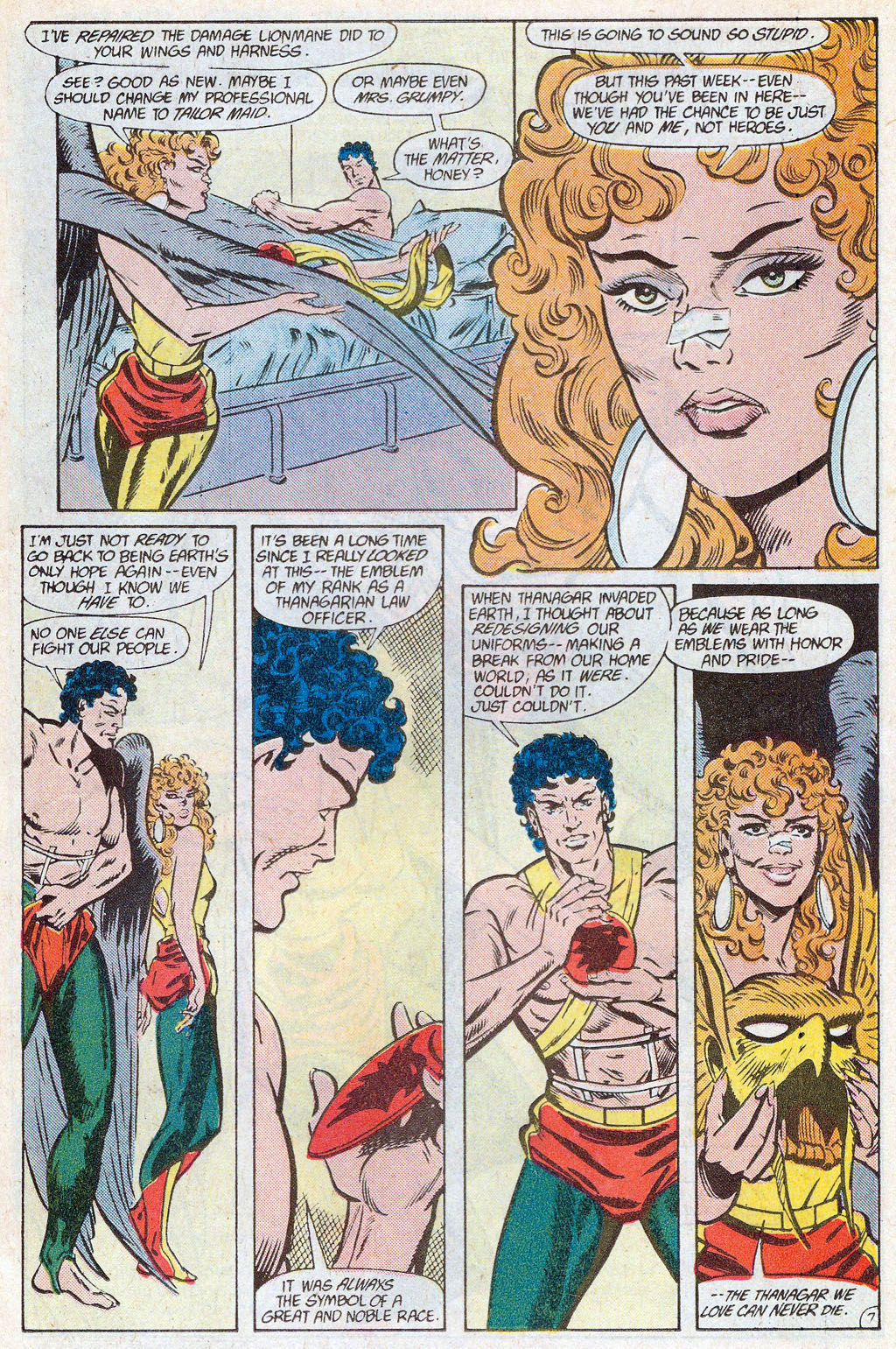 Read online Hawkman (1986) comic -  Issue #7 - 9