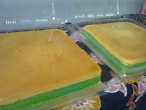 Rainbow Caramel Cake