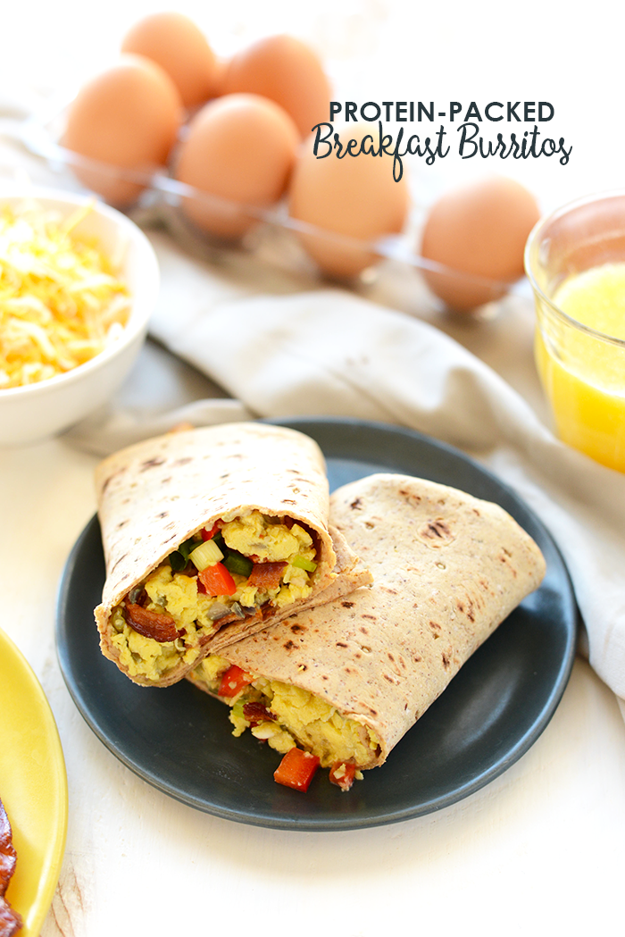 Easy 4Step Protein Packed Breakfast Burritos ToGo Modern Wife Life