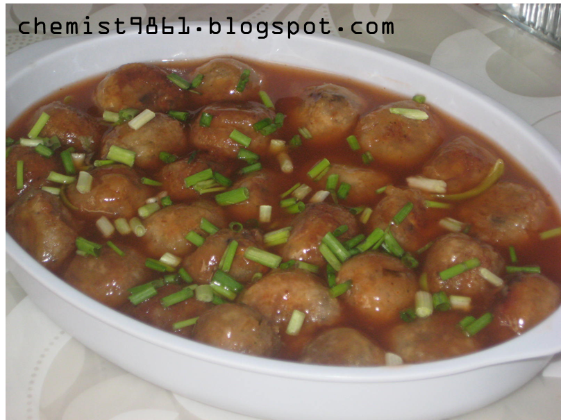 Kitchen Adventures Fish Balls in Sweet and Sour Sauce