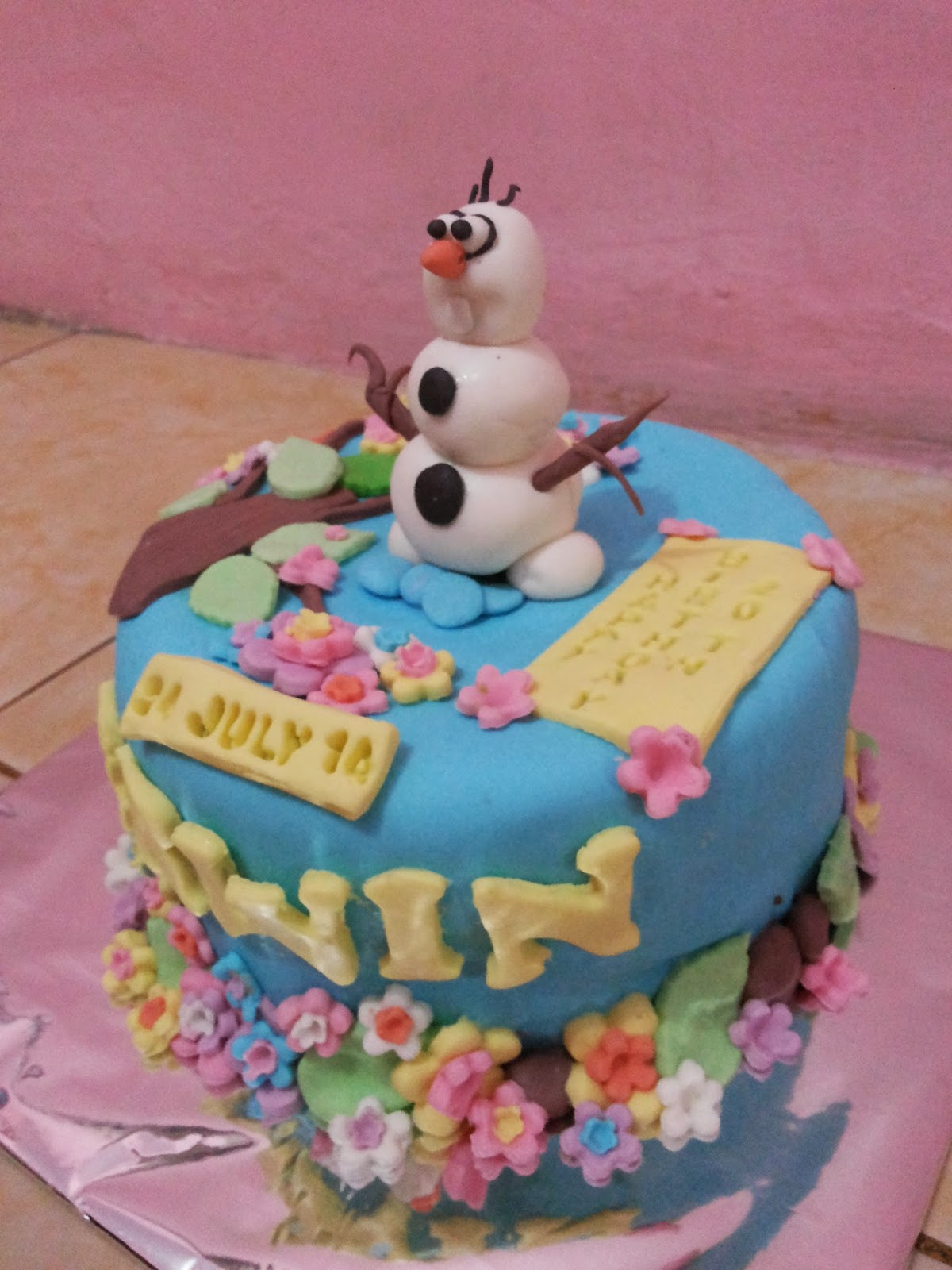 SAGITARIUS CAKE SHOP KUE ULANG TAHUN OLAF FROZEN