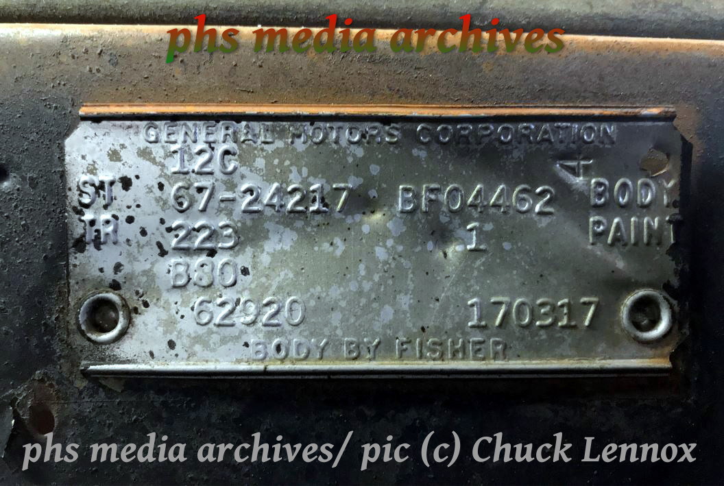 phscollectorcarworld Pontiac Special Order Paint Codes 196667