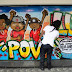 POLÍTICA / "Menos ódio, mais arte", diz grafite no Instituto Lula